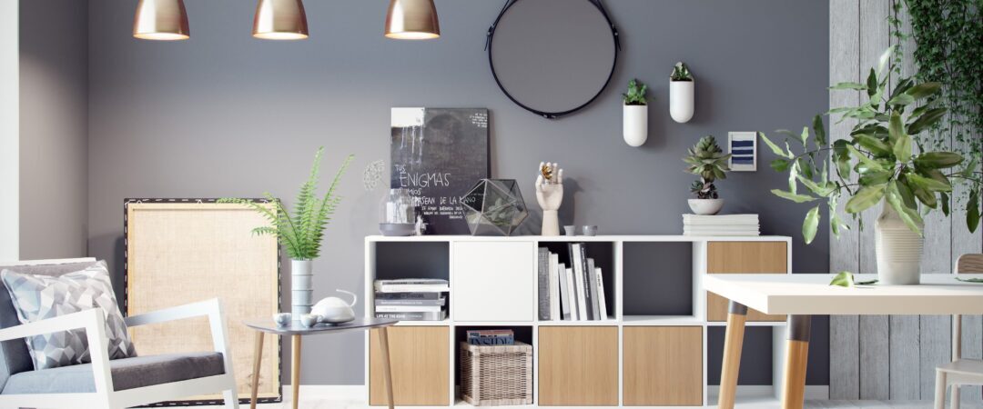 Un buffet bois et blanc à l'esprit scandinave.