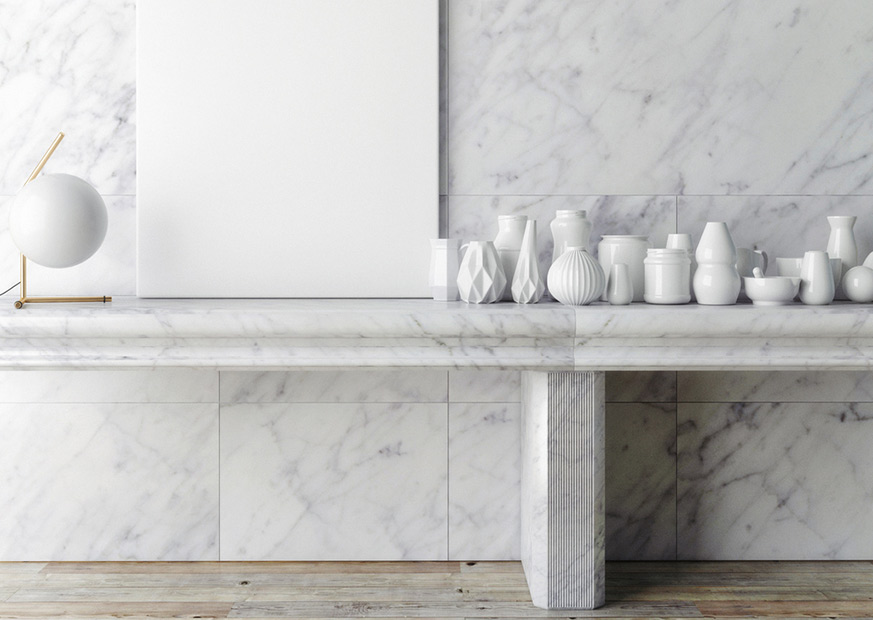 marbre blanc Carrara, MYCS