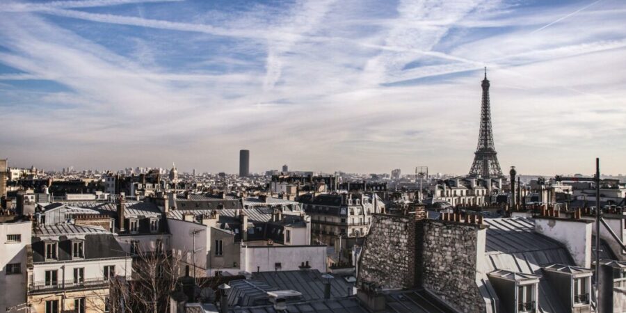 Vue des toits de Paris